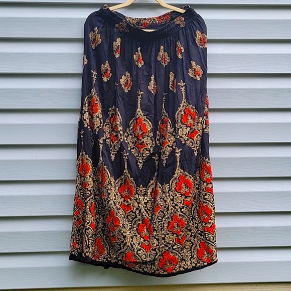 ROYAL PAISLEY WOMEN'S BKACK SKIRT NWT - Picture 10 of 10